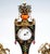 Black Viennese Glass and Silver Belle Epoque Splendour Clock with Enamel and Gemstones, 1880 For Sale - Image 8 of 16