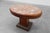 Art Deco Oval Side Table in Walnut with Marble Top from De Coene, Belgium, 1925 For Sale - Image 6 of 13
