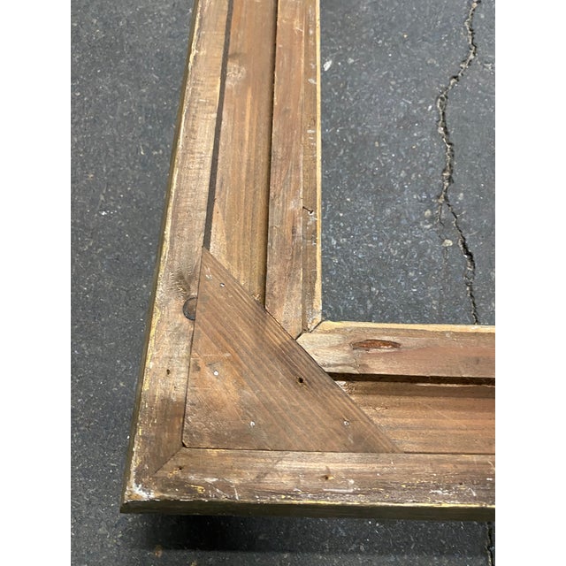 Large Impressionist Wooden Frame, France, 1880s For Sale - Image 16 of 18