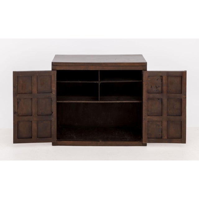 Spanish Colonial Oak Two-Door Cabinet, 18th Century For Sale - Image 4 of 8