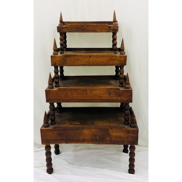 Antique Primitive Arts & Crafts Shelf For Sale - Image 10 of 10