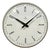 Industrial Factory Grey Wall Clock from Siemens, 1970s For Sale