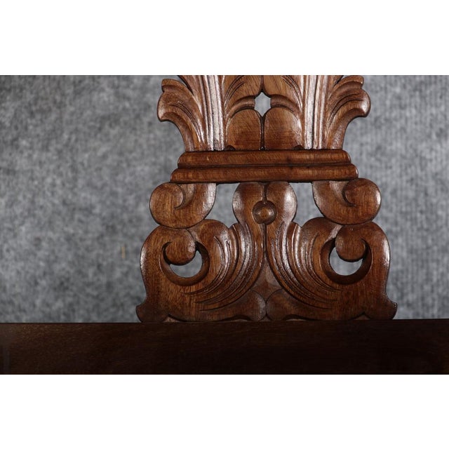 Mid 19th Century Antique English Regency Biedermeier Armchair in Mahogany, 1840 For Sale - Image 5 of 18