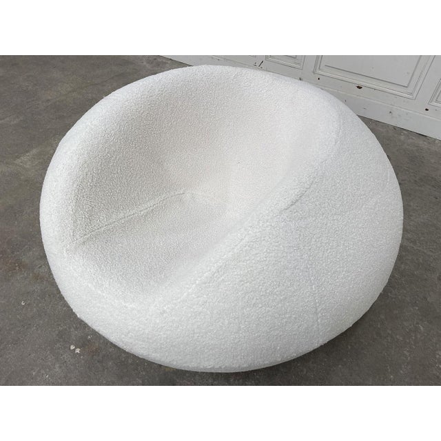 1970s Vintage White Ball Chair, 1970 For Sale - Image 5 of 8