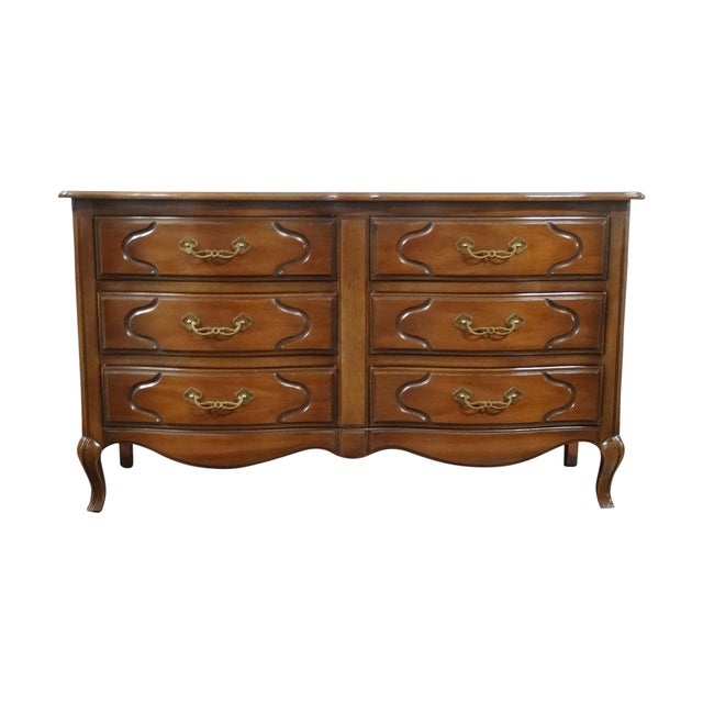 Drexel French Provincial Dresser & Mirror Chairish