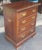 Late 20th Century 20th Century Chippendale Mahogany Four-Drawer Small Chest of Drawers For Sale - Image 5 of 9
