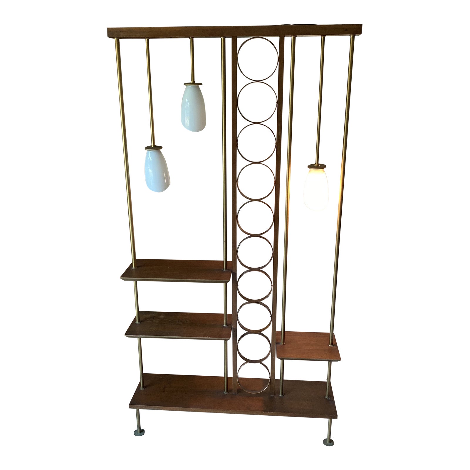 Mid Century Modern Lighted Room Divider Chairish