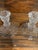 Pair of Duncan & Miller Hobnail Pressed Glass Candle Stick Holders For Sale In Sacramento - Image 6 of 8