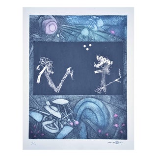 Roberto Matta, The Voices, 1964, Aquatint Etching For Sale