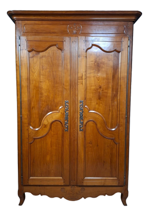 Cherrywood Wardrobe, Late 18th - Early 19th Century