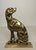 1930s Pair of bronze andirons depicting dogs French works from the Art Deco period For Sale - Image 5 of 12