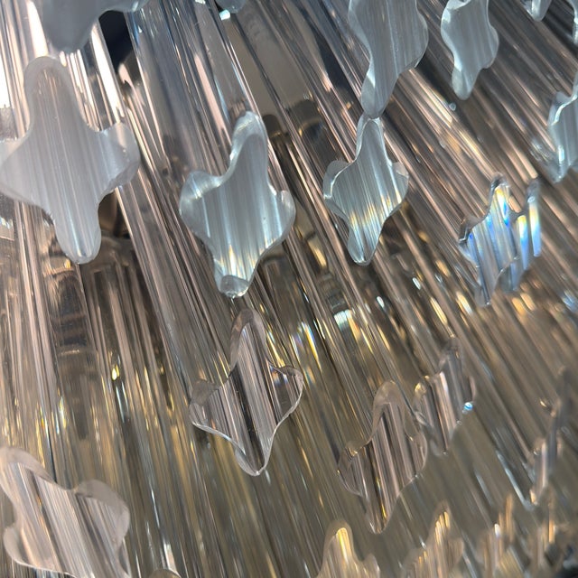 Camer Mid-Century Modern Blown Chandelier For Sale - Image 9 of 9