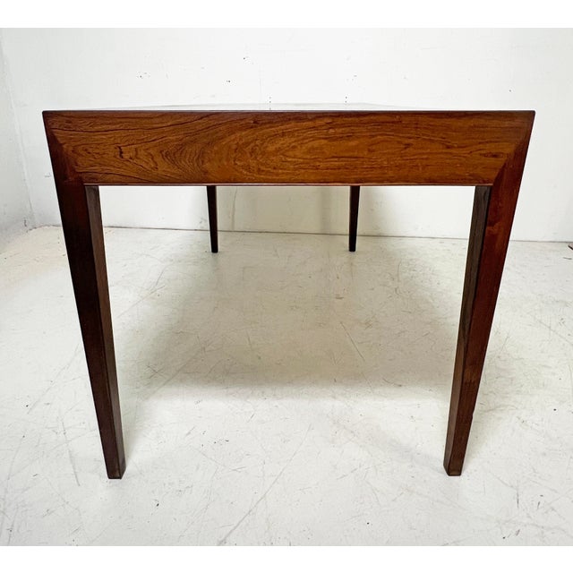 C. 1950s Severin Hansen Model 36 Rosewood Desk for Haslev, Denmark For Sale - Image 13 of 14