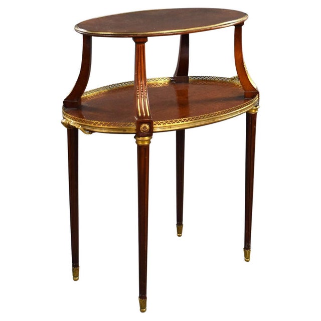 19th Century French Mahogany Etagere, 1880s For Sale - Image 15 of 15