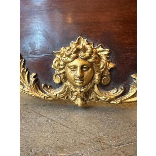 Gold Large Antique English Regency Elaborately Carved Giltwood Mirror, 1820 For Sale - Image 8 of 13