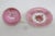 Traditional Mid 20th Century Royal Halsey Pink Opalescent Lusterware Footed Teacup and Saucer - Pair For Sale - Image 3 of 13