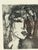 Set of 3 Signed Mood Study Portrait Etchings – Professionally Framed For Sale - Image 9 of 9