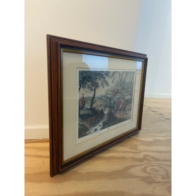 Samuel Howitt dd – J Godby & H Merke, Fox Hunting No 3 Print of an antique engraving depicting a hunting scene by Samuel...