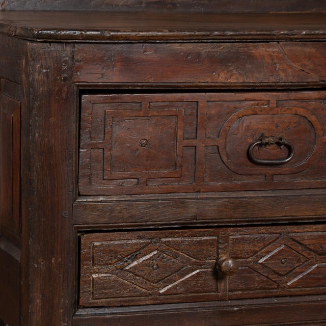 17th Century Chestnut Console Buffet Sideboard From Portugal For Sale - Image 9 of 17