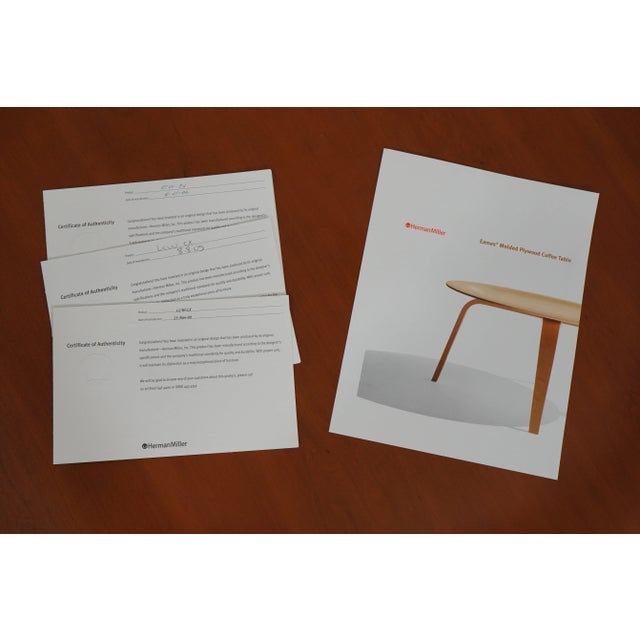 Herman Miller Eames Model Round Modern Coffee Table For Sale - Image 12 of 12