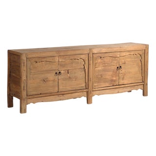 Antique Double Sideboard Primitive Style, 1900 For Sale