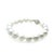 14ct White Gold South Sea Cultured Pearl Knotted Bracelet For Sale - Image 4 of 6