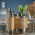 The Timaru Steel Cocktail Shaker's design is synonymous with effortless beauty and modern refinement. Handwoven wicker...