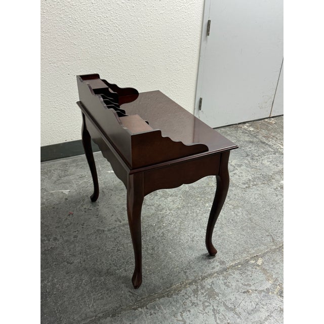 Traditional Bombay Company Secretary Writing Desk For Sale - Image 3 of 12