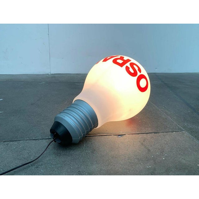 Mid-Century German Bulb Advertising Floor Lamp from Osram in the style of Ingo Maurer, 1960s For Sale - Image 14 of 18