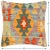 Southwestern Turkish Eleonor Hand Woven Kilim Throw Pillow For Sale - Image 4 of 5