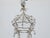 Metal Italian 1920s Rock Crystal Beaded Eight-Light Chandelier with Rosettes For Sale - Image 7 of 12