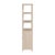 2020s Nora 32 in W. x 72 in. H Wood 3- Tier Etagere Bookcase, Antique Taupe For Sale - Image 5 of 8