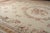 Textile 12x16 Vintage Aubusson Flat Weave Wool Rug, Louis Philippe Rose Wreath For Sale - Image 7 of 12