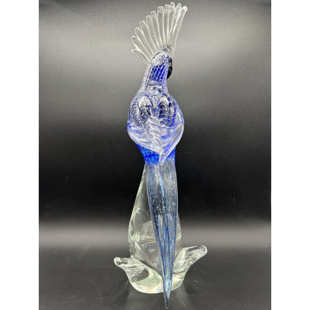 1960s Murano Glass Parrot or Cockatoo, 1960s-1970s For Sale - Image 5 of 12
