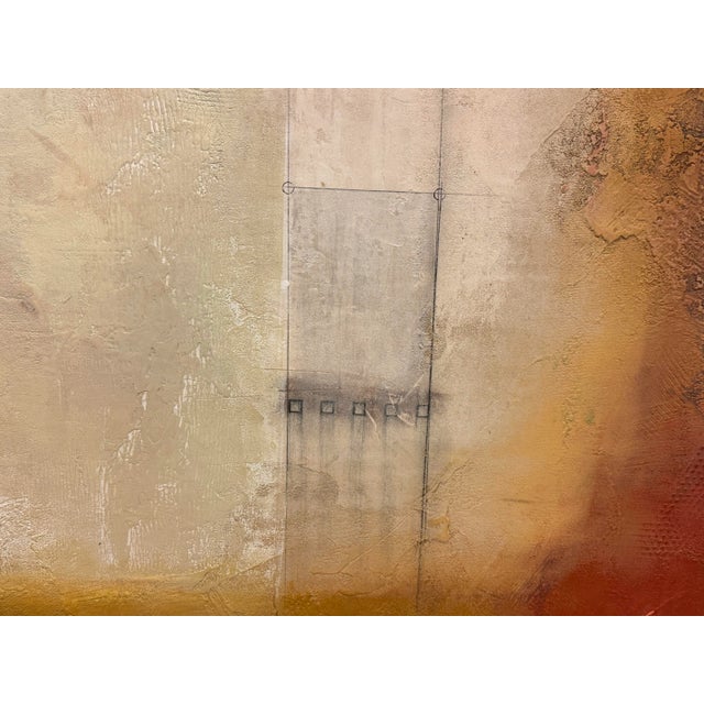 Circa 2003 Original Artwork by Pietro Adamo Oil on Canvas "Pe112012", Signed + Framed For Sale - Image 9 of 12