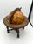 Vintage Italian Zodiac Desk Globe on Dark Wood Stand For Sale - Image 14 of 15