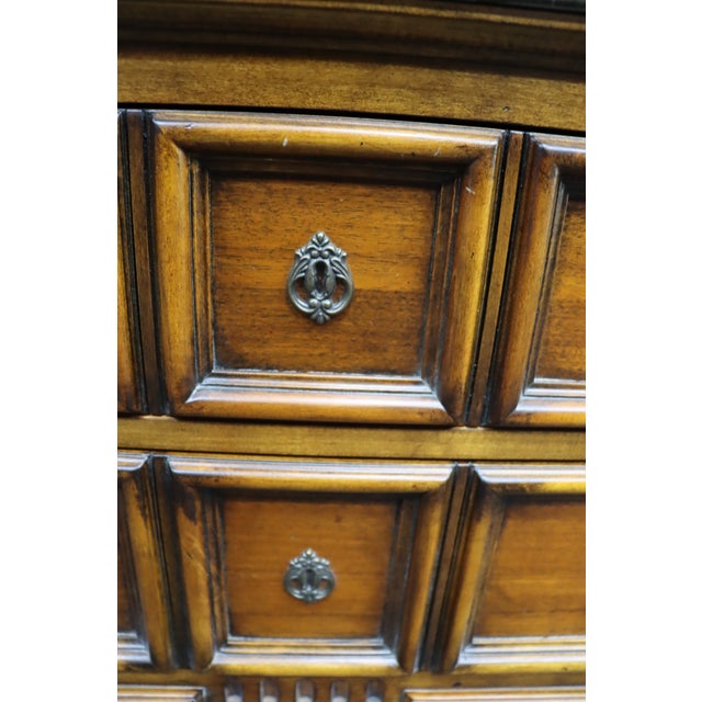 Ethan Allen Tuscany Collection Marble-Top Chest of Drawers For Sale - Image 12 of 12