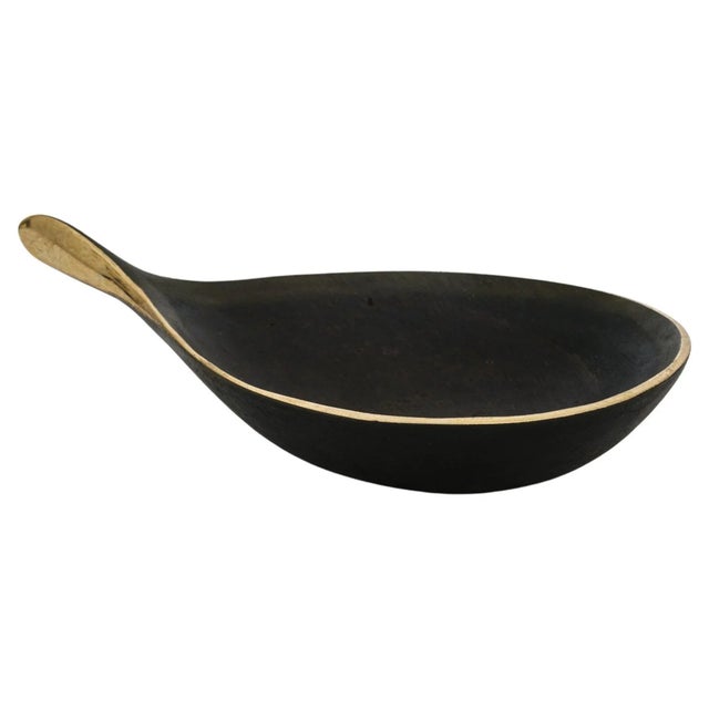 Carl Auböck Model #4208 Patinated Brass Bowl For Sale - Image 12 of 12