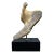 Abstract Figurative Bronze Sculpture by Daisy Nasser For Sale