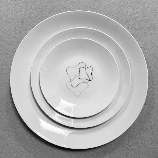 Mid-Century Modern Rosenthal Form 2000 "Linear" Dinnerware Set by Raymond Loewy (54 Pieces) For Sale - Image 3 of 12