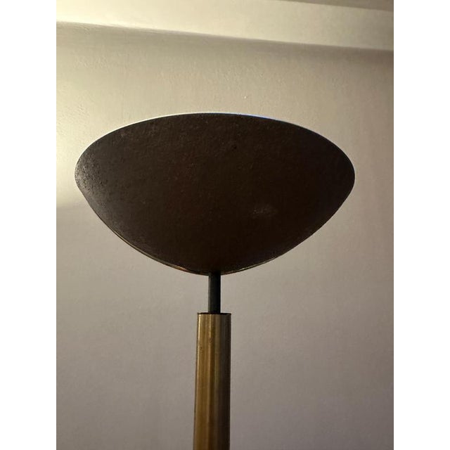 Bronze Uplighter and Reading Floor Lamp by Tobias Grau, 1990 For Sale - Image 4 of 14