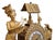 Empire Parisian Mercury-Gilt Bronze Statue Table Clock, France For Sale - Image 6 of 9
