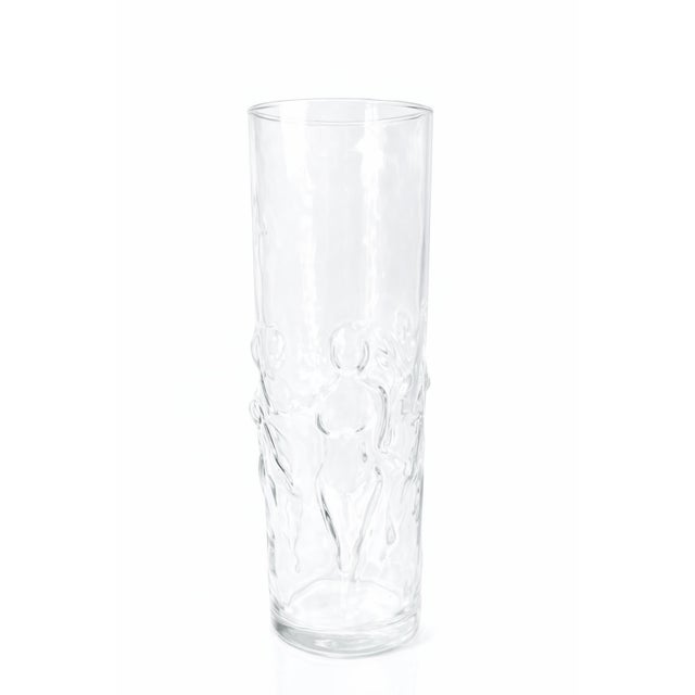 1960s Vintage Libbey “La Femme” Highball Glasses – Set of 12 Sculptural Mid-Century Cocktail Glasses For Sale - Image 5 of 6