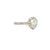 Pear Shaped Diamond Engagement Ring 14k Gold 1.19 TCW Certified, Size 4.5 For Sale - Image 9 of 10