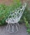 Elkins Style Metal Loop Chair Garden For Sale - Image 4 of 12