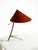 Metal Large Mid-Century Modern Tripod Brass Table Lamp with Fabric Shade from Kalmar, 1950s For Sale - Image 7 of 18