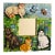 Vintage Original Mosaic Painted Cat Mirror For Sale