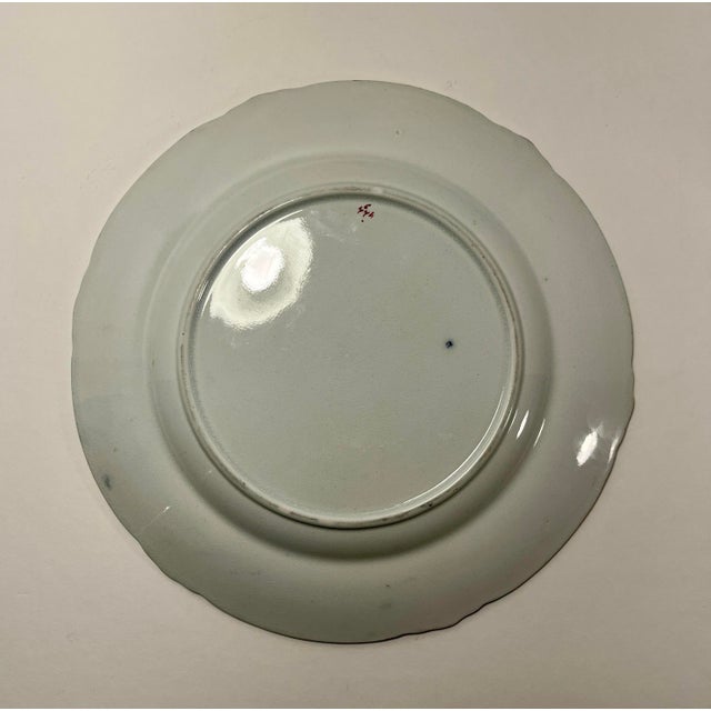 Circa 1850s John Ridgway & Co. Pattern 6/774 "Mauritius" Print Dinner Plate For Sale - Image 4 of 6
