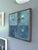 2020s Contemporary 'Geometric Collage in Blues' Original Abstract Mixed Media Painting by British Artist Dave Boyd, Framed For Sale - Image 5 of 10