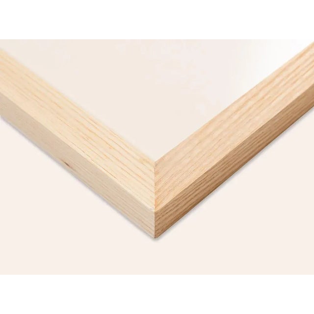 Lady with Flowers, Gouache on Cardboard, Framed For Sale - Image 8 of 10